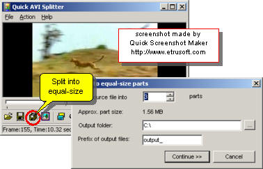 Quick AVI Splitter