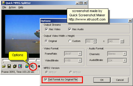 Quick MPEG Splitter