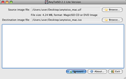 AnyToISO Converter For Mac