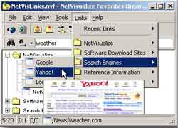 NetVisualize Favorites Organizer