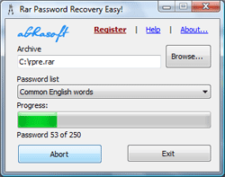 Zip Password Recovery Magic Serial Key