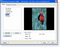 slideshow screen saver maker