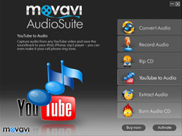 Movavi AudioSuite - YouTube Audio Extractor