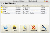 lock files or folders instantly