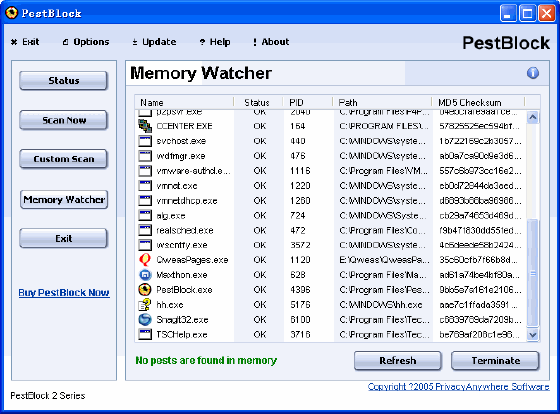 Memory Watcher