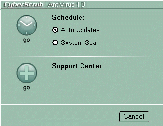 Sreenshot of CyberScrub AntiVirus