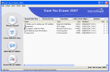 Main interface - East-Tec Eraser 2007