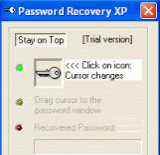 The Screenshot of ActMon Password Recovery XP