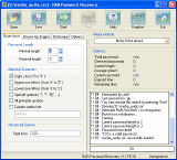 Main window - RAR Password Recovery