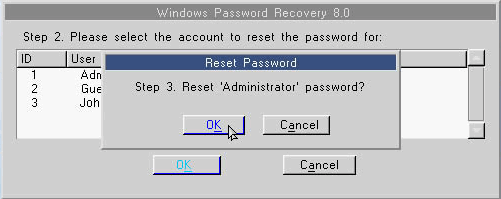 Windows Password Recovery