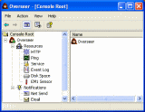 The screenshot of Overseer Network Monitor