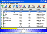 Main interface - CD MP3 Burner