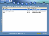 Main interface - MP3 CD Maker