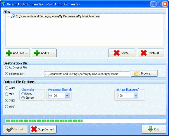 Akram Audio Converter