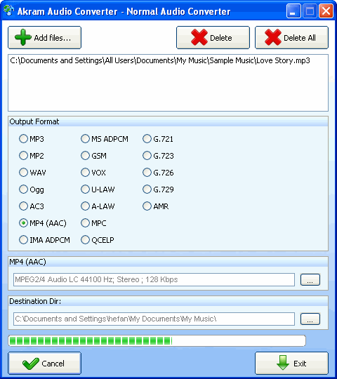 Akram Audio Converter