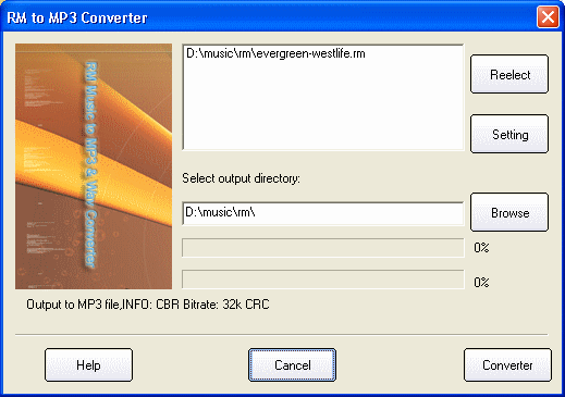 RM to MP3 Converter