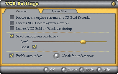 Screenshot - Settings