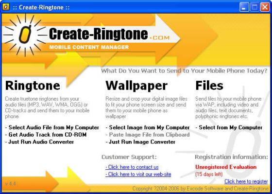 Create Ringtone