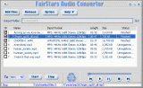 Screenshot of FairStars Audio Converter