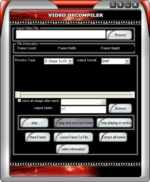 OSS Video Decompiler