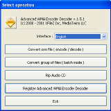 WMA Encoder Decoder