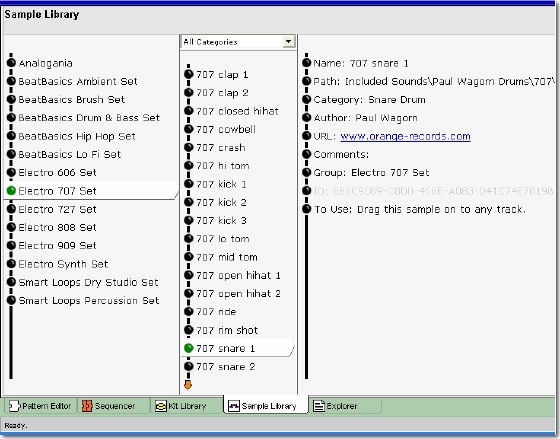 Sample Library