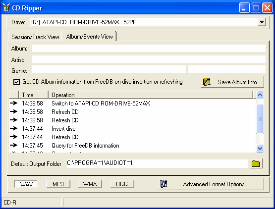 Fx Audio Tools - CD Ripper