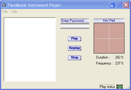 FlexiMusic Generator Player screenshot