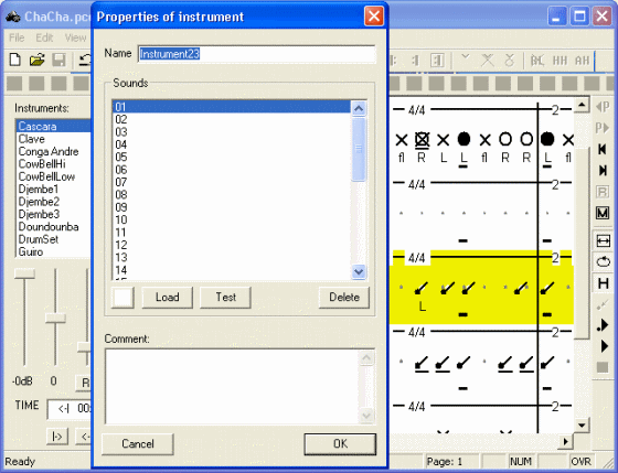 percussion instruments software