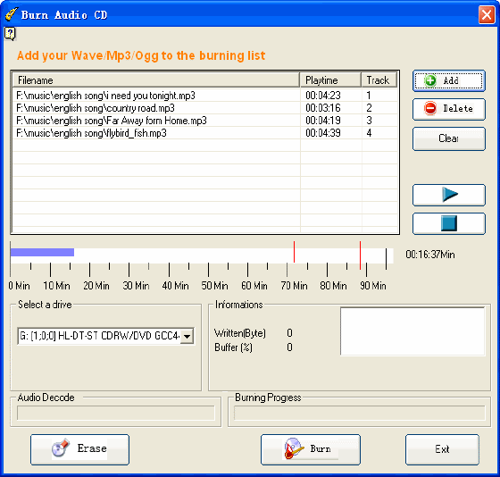 Advance Mp3 Splitter