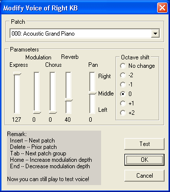 modify voice in HappyEO