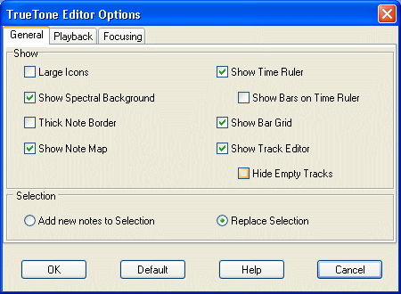 truetone editor screenshot