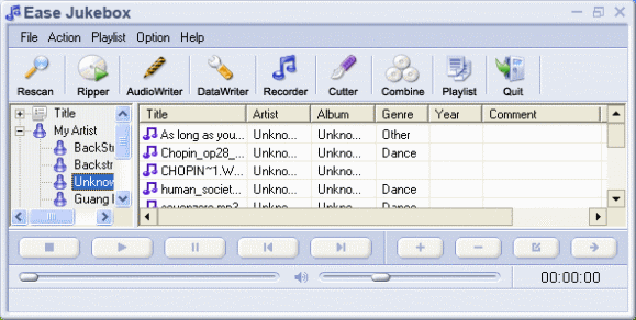 Screenshot - Ease Jukebox