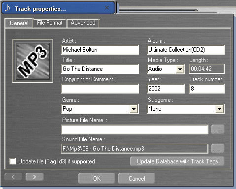 ID3 tag editor