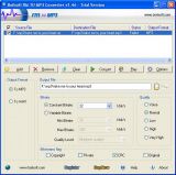 the main window of rm_to_mp3_converter