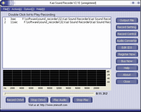 MP3 ID3 Tags editor screen