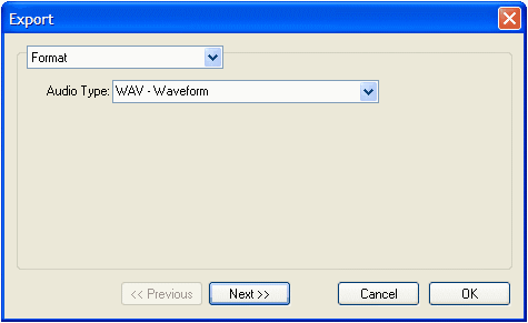 Screenshot - Export Dialog