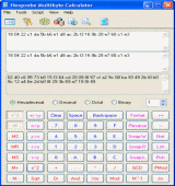 The Screenshot of Hpmbcalc Hex Calculator