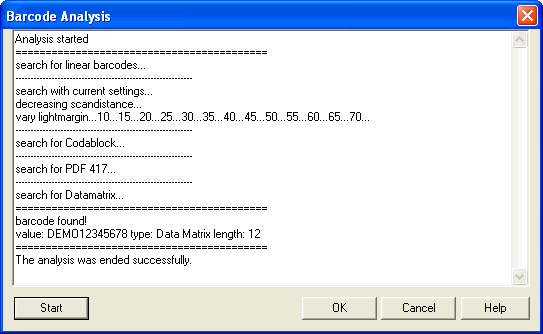 Barcode Analysis