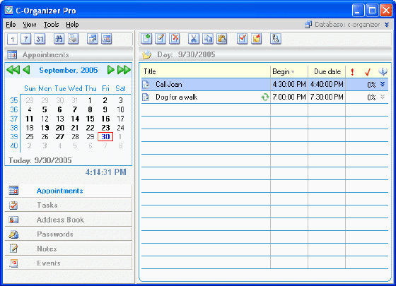 C-Organizer Pro