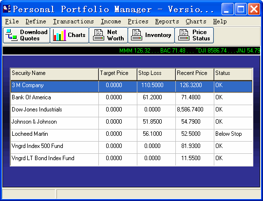 Personal Portfolio Manager 7