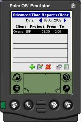track time and manage project - ATR Palm