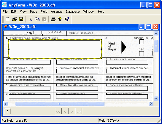 AnyForm Template - AnyForm