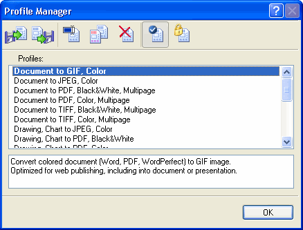 The Screenshot of Universal Document Converter