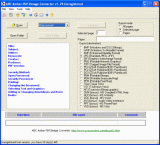 The Screenshot of ABC Amber PDF2Image Converter