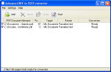 The screenshot of Advanced PDF to TEXT converter 
