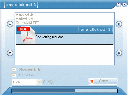 Converting - One Click PDF