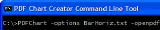 PDF Chart Creator Command Line Tool