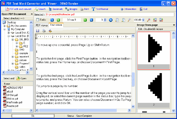 Text viewer