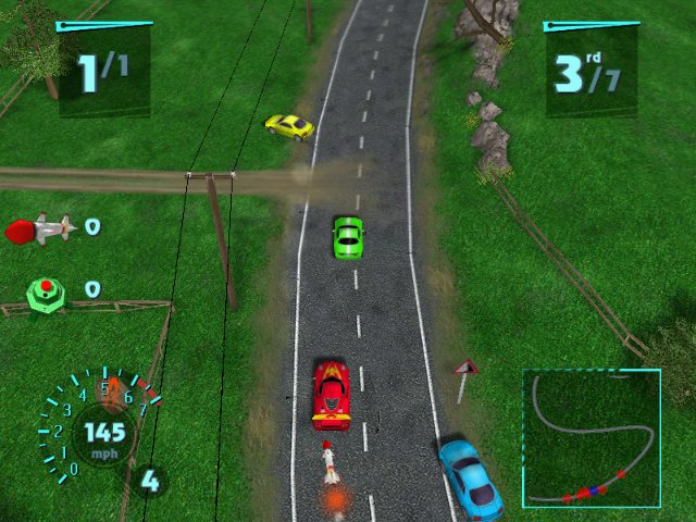 The Screenshot of Arcade Race